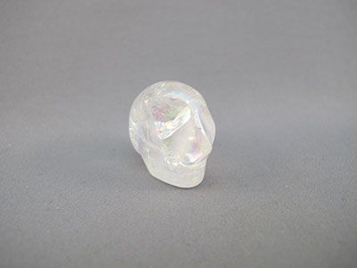 Deep Purple Amethyst Crystal Skull